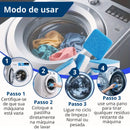 Pastilha de Limpeza Para Máquinas de Lavar - Limp Max Cleaner