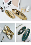 Bandeja Europeia de Folha em Cerâmica