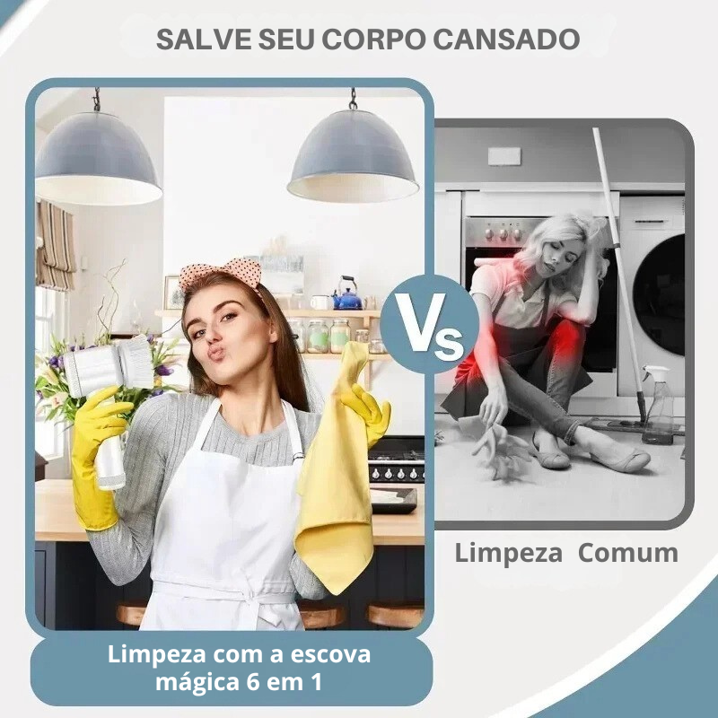 Escova Mágica 5 em 1