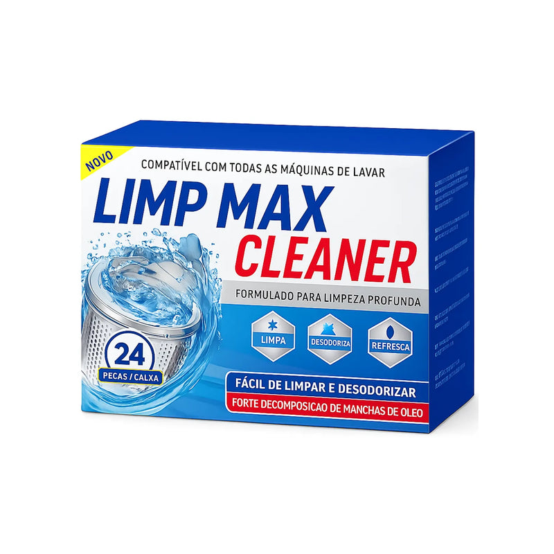 Pastilha de Limpeza Para Máquinas de Lavar - Limp Max Cleaner