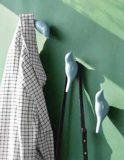 Gancho de Parede Pássaros - 1 Peça